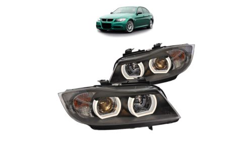 Lights BMW 3 E90 E91 Front Xenon Black