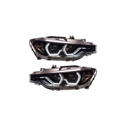 Lights BMW 3 F30 F31 Front DRL Black