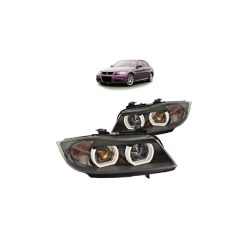 Lights BMW 3 E90 E91 Front Black