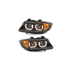 Lights BMW 3 E90 E91 Front Black
