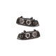 Lights BMW 3 E36 Front Black
