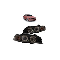 Lights BMW 5 E39 Front Black