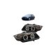 Lights BMW 3 E90 E91 Front CCFL Black