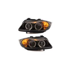 Lights BMW 3 E90 E91 Front Black