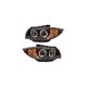 Lights BMW 1 E81 E82 E87 E88 Front Black