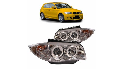 Lights BMW 1 E81 E82 E87 E88 Front Chrome