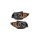 Lights BMW 1 E81 E82 E87 E88 Front Black