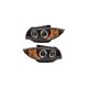 Lights BMW 1 E81 E82 E87 E88 Front Black