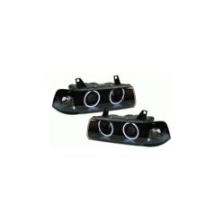 Lights BMW 3 E36 Front CCFL Black