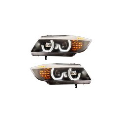 Lights BMW 3 E90 E91 Front Black