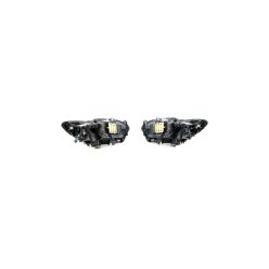 Lights BMW 1 F20 F21 Front LED Angel Eyes Black