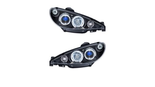 Lights PEUGEOT 206 CC SW Front Projector Black