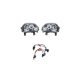 Lights RENAULT CLIO II Front Black