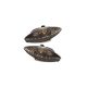 Lights SEAT ALTEA LEON TOLEDO III Front Black