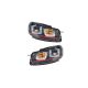 Lights Volkswagen Golf VI Front DRL Red-Black
