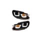 Lights Volkswagen Golf VI Front DRL Black