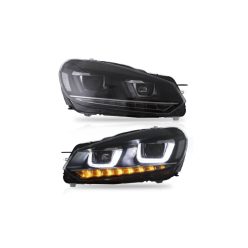 Lights Volkswagen Golf VI Front Chrome