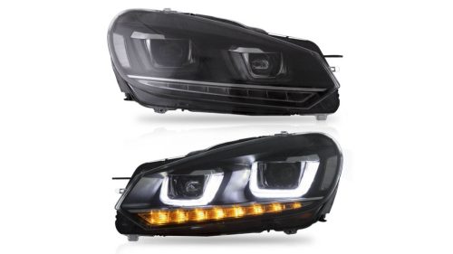 Lights Volkswagen Golf VI Front Chrome