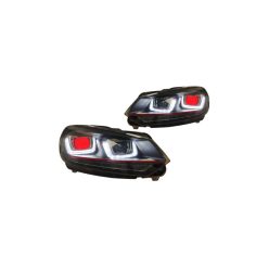 Lights Volkswagen Golf VI Front Red