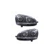 Lights Volkswagen Golf V Front Chrome