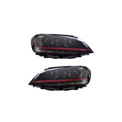Lights Volkswagen Golf 7 Front Red