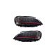 Lights Volkswagen Golf 7 Front Red