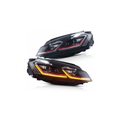Lights Volkswagen Golf 7 Front Red
