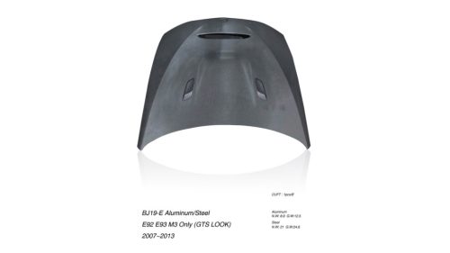 Hood BMW 3 E92 E93 M3 With Air Vent Aluminium