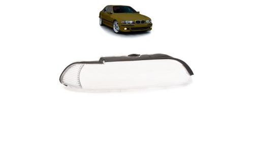 Headlight Lens BMW 5 E39 Facelift Right white