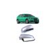 Mirror Cover Set Audi A3 A4 A4 A6 Matt Silver