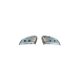 Mirror Cover Set Audi A4 B8 Matt Silver