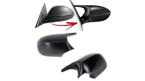 Mirror Cover Set BMW 1 E81 E82 E87 E88 3 E90 E91 E92 E93 Facelift Not primed
