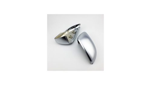 Mirror Cover Set Volkswagen EOS Golf VI Touran Matt Silver