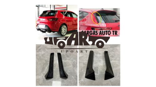 Spoiler SEAT LEON Gloss Black