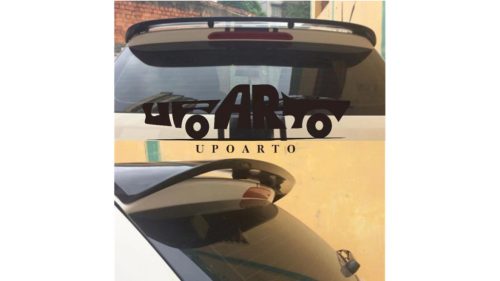 Spoiler Volkswagen POLO V Gloss Black