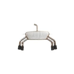   Exhaust Muffler Silencer suitable for AUDI A3 (8V) Sportback 2013-2019 with Black Tips only for S-Line