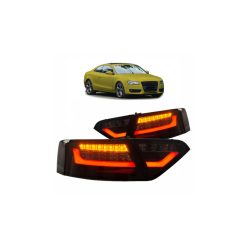Lights Audi A5 8T Rear LED Black-Smoke