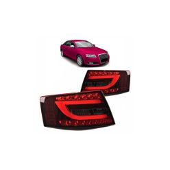 Lights Audi A6 C6 Rear LED Red-Smoke