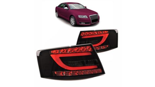 Lights Audi A6 C6 Rear LED Black-Smoke