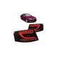 Lights Audi A6 C6 Rear LED Black-Smoke