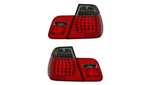 Lights BMW 3 E46 Facelift Rear LED Red-Smoke