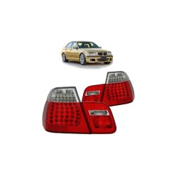 Lights BMW 3 E46 Facelift Rear LED Red-Clear
