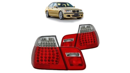 Lights BMW 3 E46 Facelift Rear LED Red-Clear