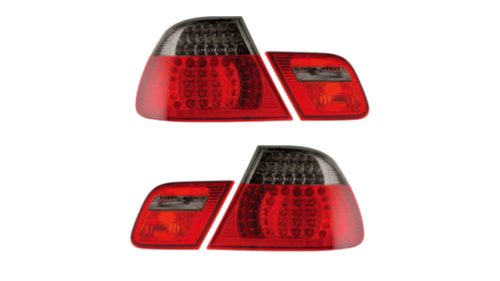 Lights BMW 3 E46 Rear LED Red-Smoke