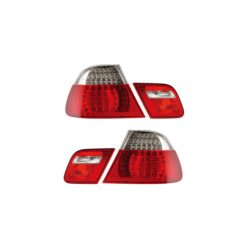 Lights BMW 3 E46 Rear LED Red-Clear