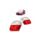 Lights BMW 3 E46 Rear Inner Left Red-Clear
