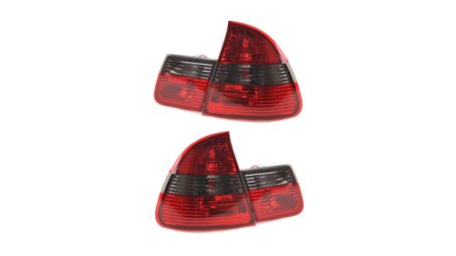 Lights BMW 3 E46 Rear Crystal Red Smoke