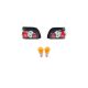 Lights RENAULT CLIO I Rear Black