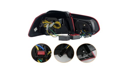 Lights Volkswagen Golf VI Rear Dynamic LED Red