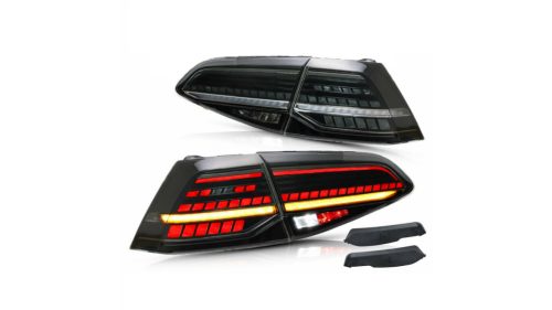 Lights Volkswagen Golf 7 Rear Black Smoke Sequential